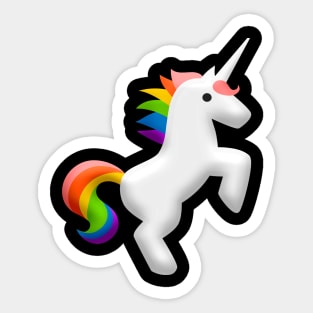 🌈 Rainbow Unicorn 🦄 Sticker